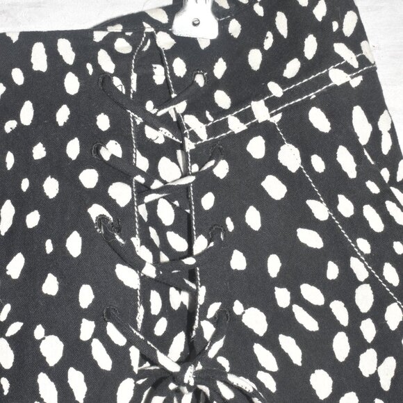 Free People Black High Waisted Funky Short Size 6! - Picture 2 of 5